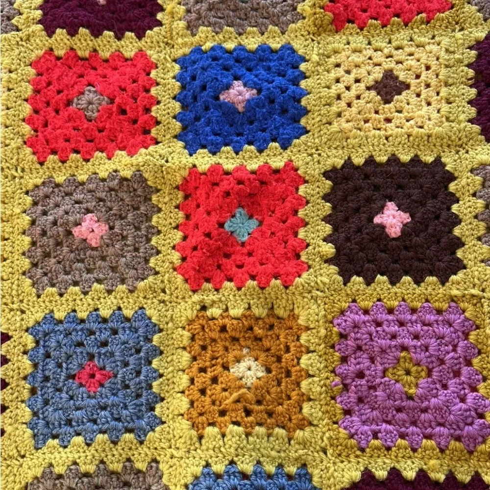 Vintage granny square